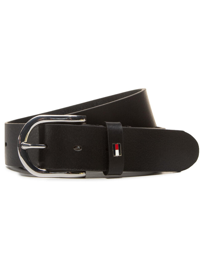 Tommy Hilfiger Дамски колан Tommy Hilfiger New Danny Belt WW0WW11590 Черен