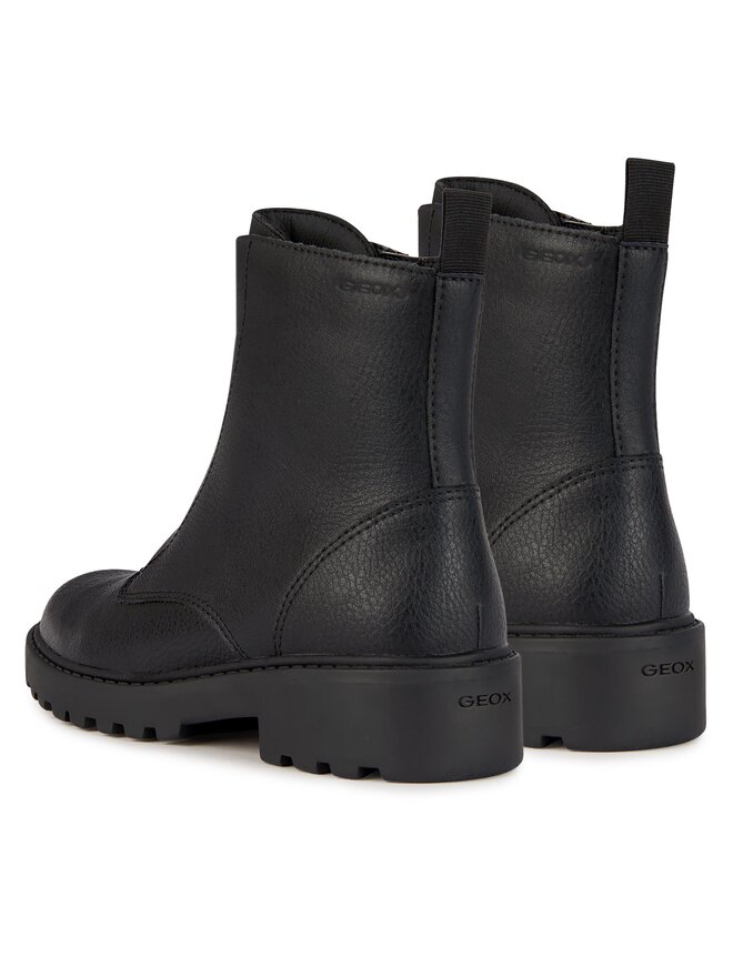 Geox Боти Geox J Casey Girl J3620E 000BU C9999 D Черен
