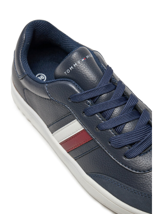 Tommy Hilfiger Αθλητικά Tommy Hilfiger Stripes Low Cut Lace-Up Sneaker T3X9-33645-1269 Σκούρο μπλε