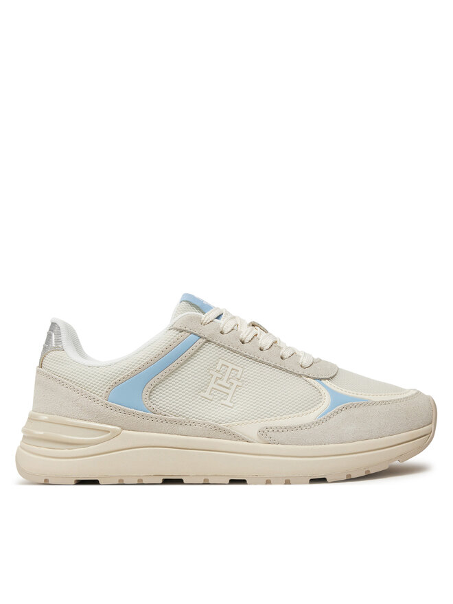Tommy Hilfiger Sneakersy Tommy Hilfiger Casual Fashion Runner Mix FW0FW08324 Barevná