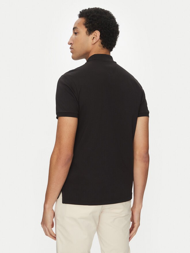 Tommy Hilfiger Tommy Hilfiger Polo marškinėliai Essential MW0MW35585 Juoda Regular Fit