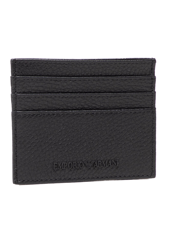 Emporio Armani Набір гаманець і чохол на картки Emporio Armani Y4R378 Y068E 80001 Чорний
