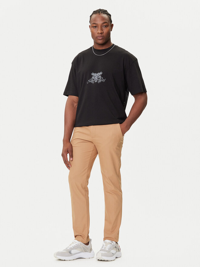 HUGO HUGO Camiseta Duarms 50542817 Negro Oversize