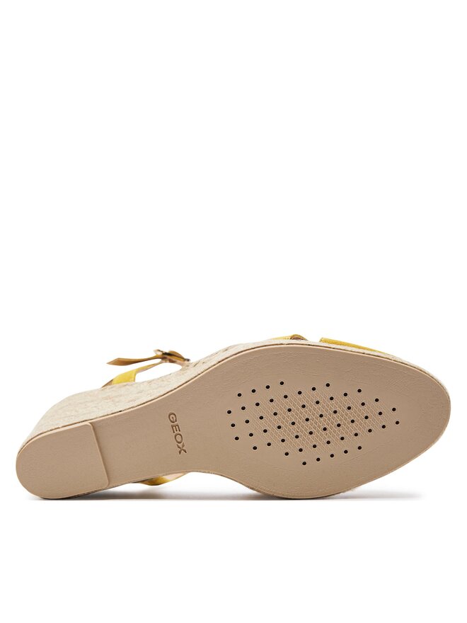 Geox Espadrilky Geox D Gelsa Low D45NGC 00022 C2000 Žlutá