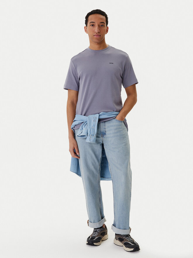 G-Star Raw G-Star Raw T-Shirt D28609-C812 Violett Regular Fit