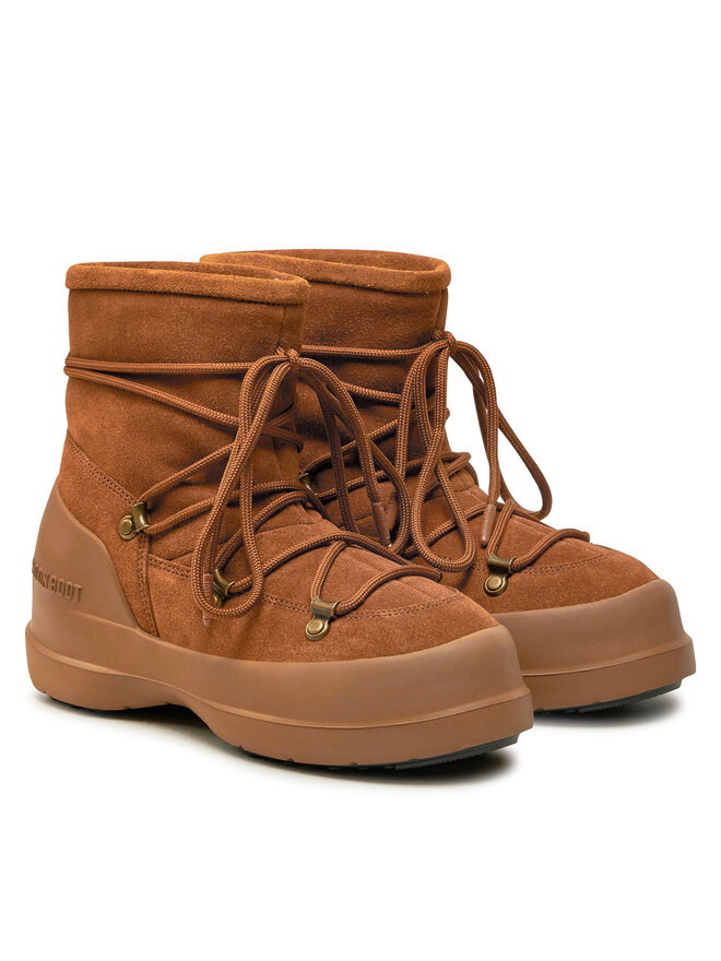 Moon Boot Śniegowce Moon Boot Luna Boot Suede 80D2480030 Brązowy