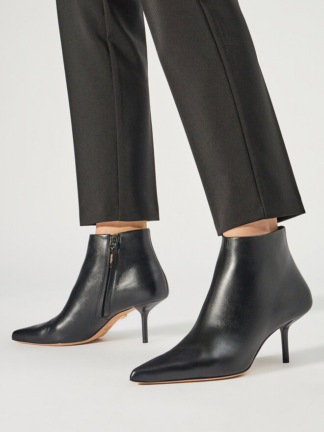 Max Mara Боти Max Mara Mmbootie 2414791051600 Черен