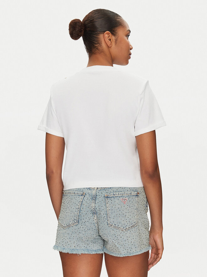 Guess Guess T-Shirt W5GI15 K8FQ4 Λευκό Regular Fit
