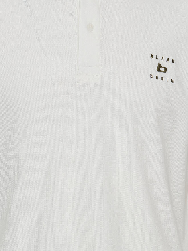 Blend Blend Polo 20715179 Blanco Regular Fit