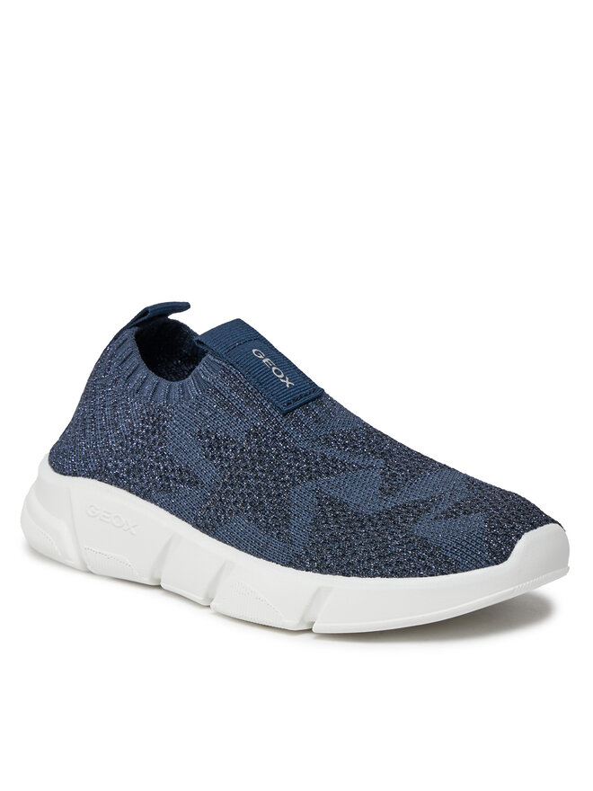 Geox Sneakersy Geox J Aril Girl J25DLE 0007Q C4343 Tmavomodrá