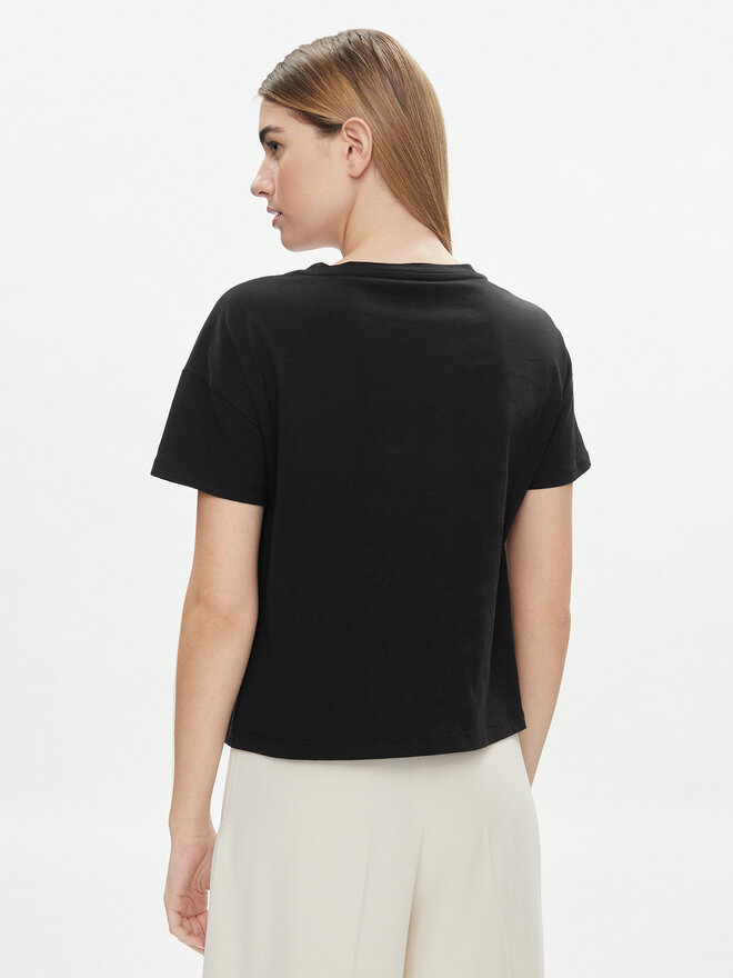 Liu Jo Liu Jo Camiseta VA4156 JS923 Negro Relaxed Fit