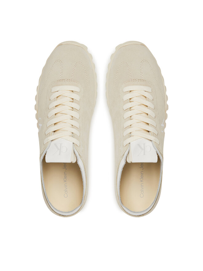 Calvin Klein Jeans Sportcipők Calvin Klein Jeans Low Profile Runner Mg Sue YW0YW01898 Bézs