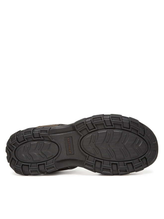 Skechers Sandały Skechers Garver-Louden 64487/BRN Brązowy