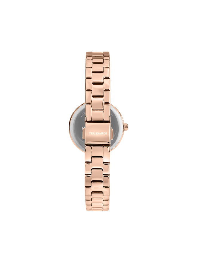 Trussardi Zegarek Trussardi R2453164506 Różowe złoto