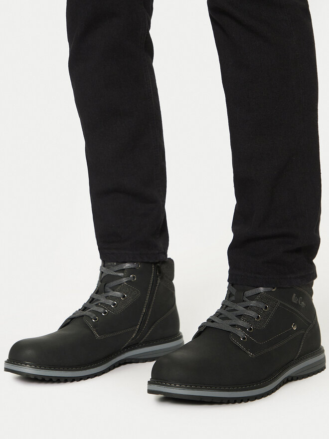 Lee Cooper Зимни обувки Lee Cooper PDME0007S Черен