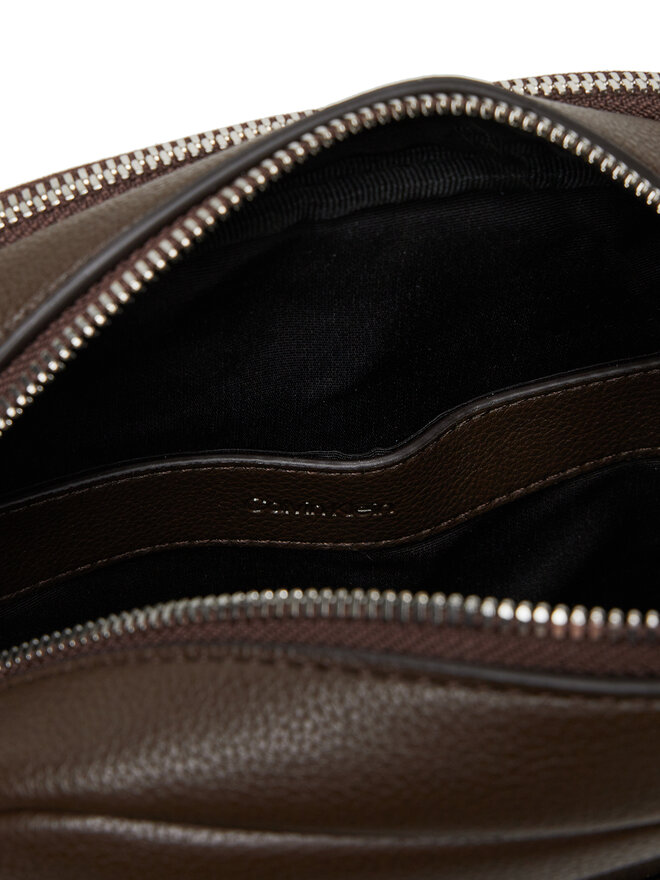 Calvin Klein Ľadvinka Calvin Klein Micro Pebble Crossbody S LV04D3076G Hnedá