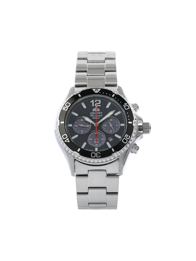 Orient Hodinky Orient Mako Solar RA-TX0202B10B Stříbrná