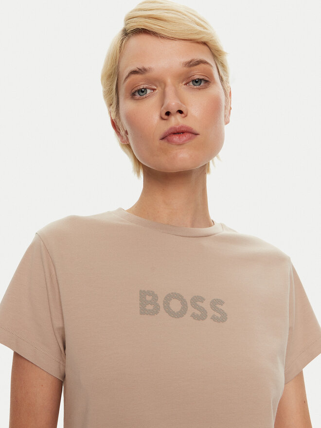 BOSS Boss Футболка 50527303 Бежевий Relaxed Fit