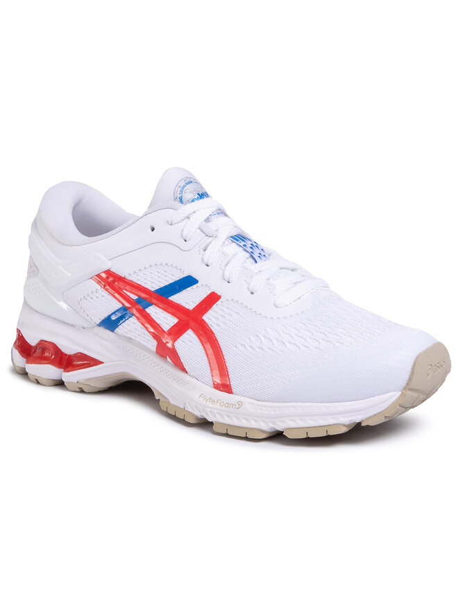 Laufschuhe Asics Gel Kayano 26 1012A654 WeiB eschuhe