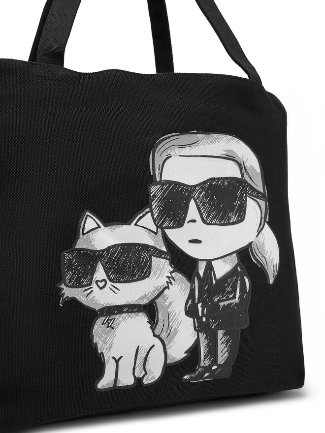 KARL LAGERFELD Torebka KARL LAGERFELD A1W50085 Czarny