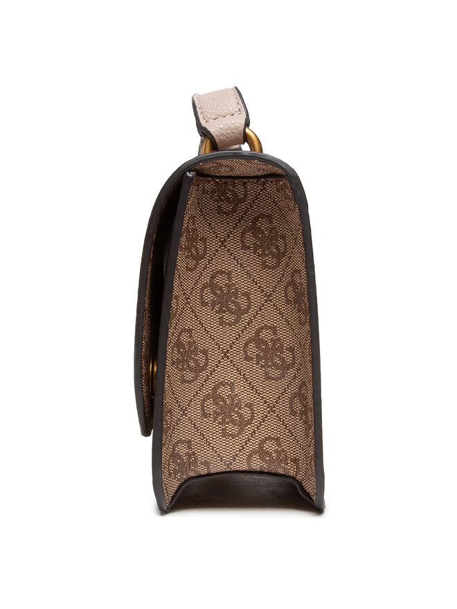 Guess Geantă Guess Noelle Mini HWBB78 79780 Maro