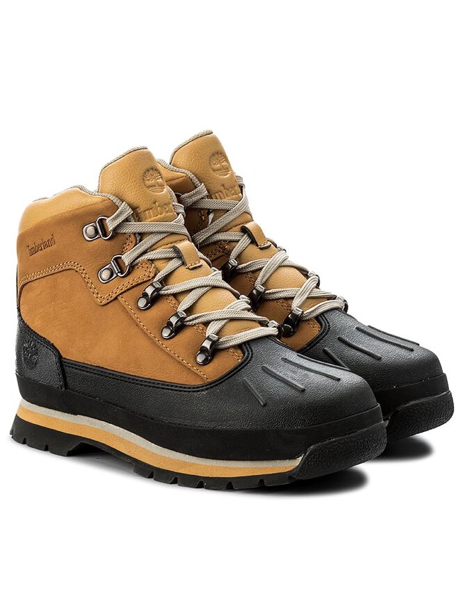 Bottes de randonnee Timberland Euro Hiker Shell Toe A1LVW Jaune chaussures
