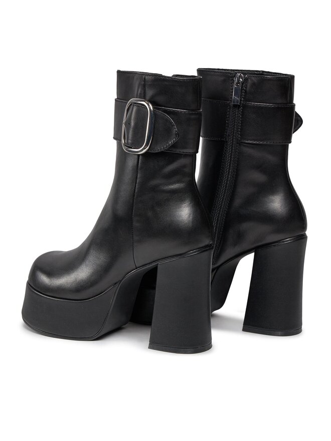 Steve Madden Μποτάκια Steve Madden Siren Bootie SM11002628 SM11002628-017 Μαύρο