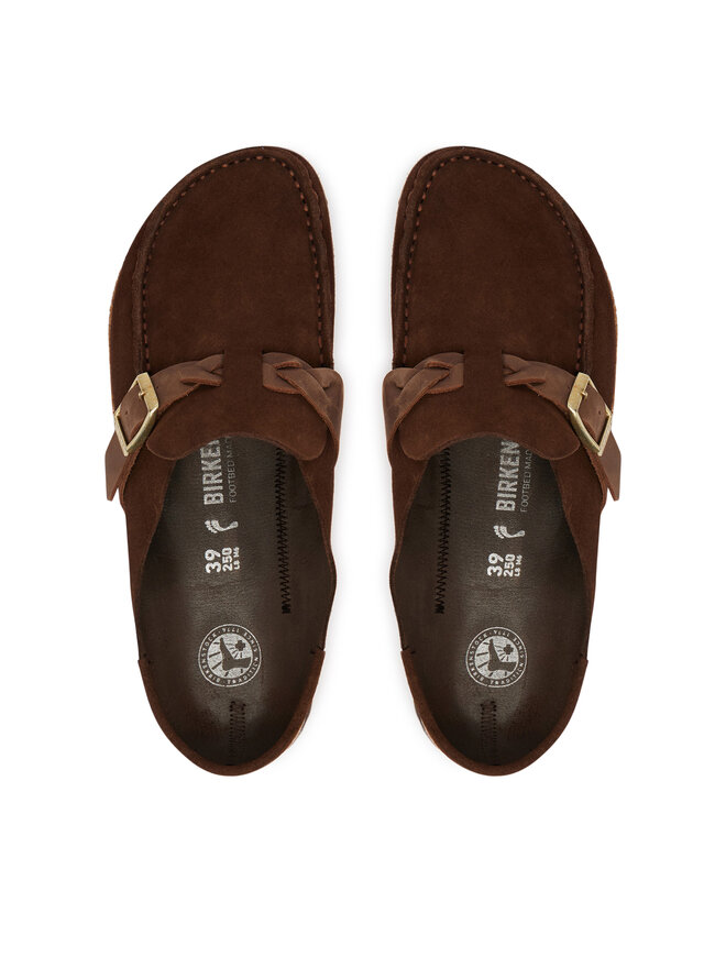 Birkenstock Pantoletten Birkenstock Buckley Braided 1031435 Braun