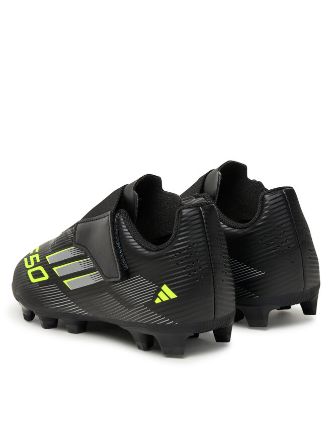 adidas Fußballschuhe adidas F50 Club Hook-and-Loop Firm/Multi-Ground Boots Kids JI0037 Schwarz