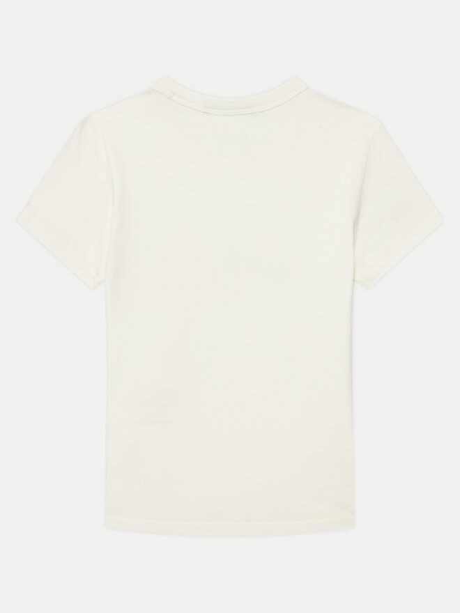 Napapijri Napapijri T-shirt Chamois NP0A4ILE S Bijela Regular Fit