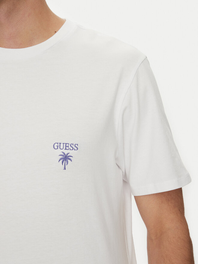 Guess Guess T-Shirt F5GI09 KA260 Λευκό Regular Fit