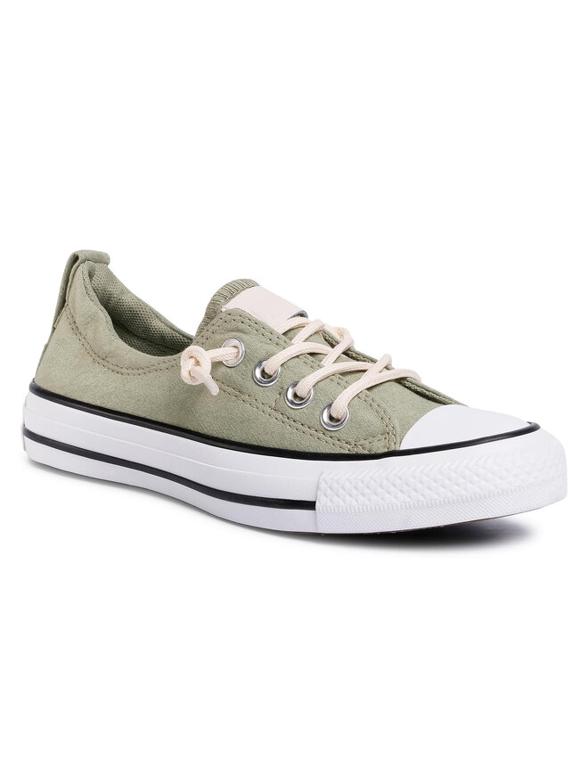 Sneakers aus Stoff Converse Ctas Shoreline Slip 567735C Grun eschuhe