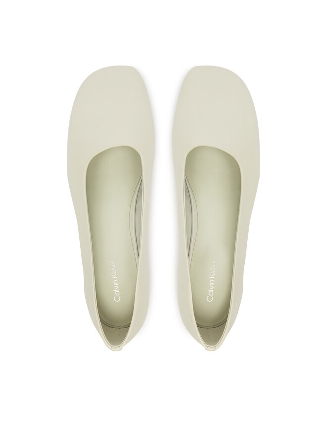 Calvin Klein Ballerinas Calvin Klein Round Ballerina Lth HW0HW02943 Weiß
