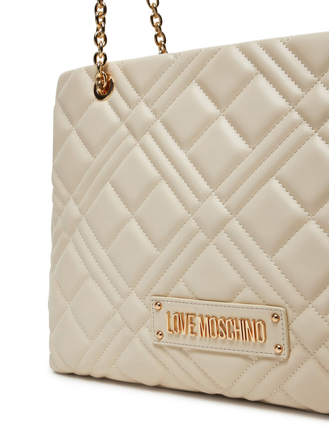 LOVE MOSCHINO Torebka LOVE MOSCHINO JC4145PP0MLA0110 Beżowy