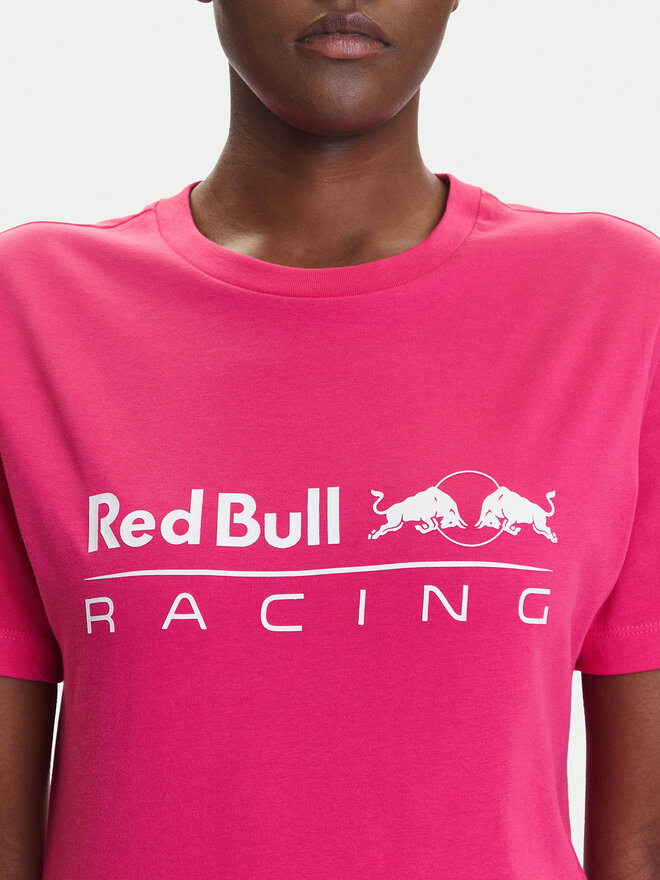 Pepe Jeans Pepe Jeans Marškinėliai Red Bull Racing RL500004 Rožinė Regular Fit