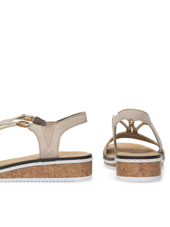 Rieker Sandalen Rieker V3662-62 Beige