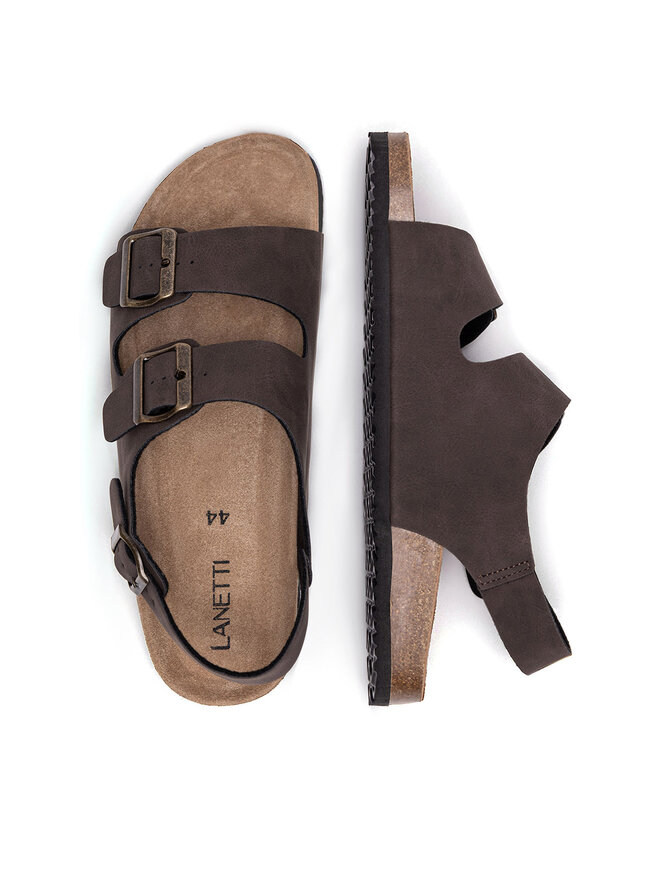 Lanetti Sandalen Lanetti 7410990012 Braun