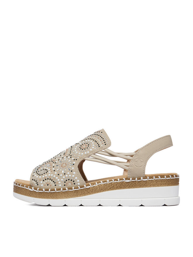 Rieker Sandalen Rieker CEO-V1246-62 Beige