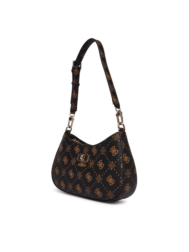 Guess Handtasche Guess Emelie Logo HWGP99 28180 Braun