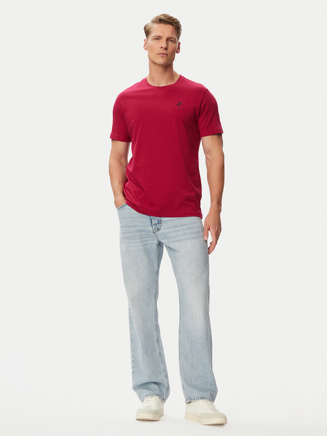 Beverly Hills Polo Club Beverly Hills Polo Club Футболка P-SS26M-TS41740 Бордовий Regular Fit