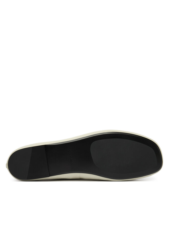 Calvin Klein Ballerinas Calvin Klein Round Ballerina Lth HW0HW02943 Weiß