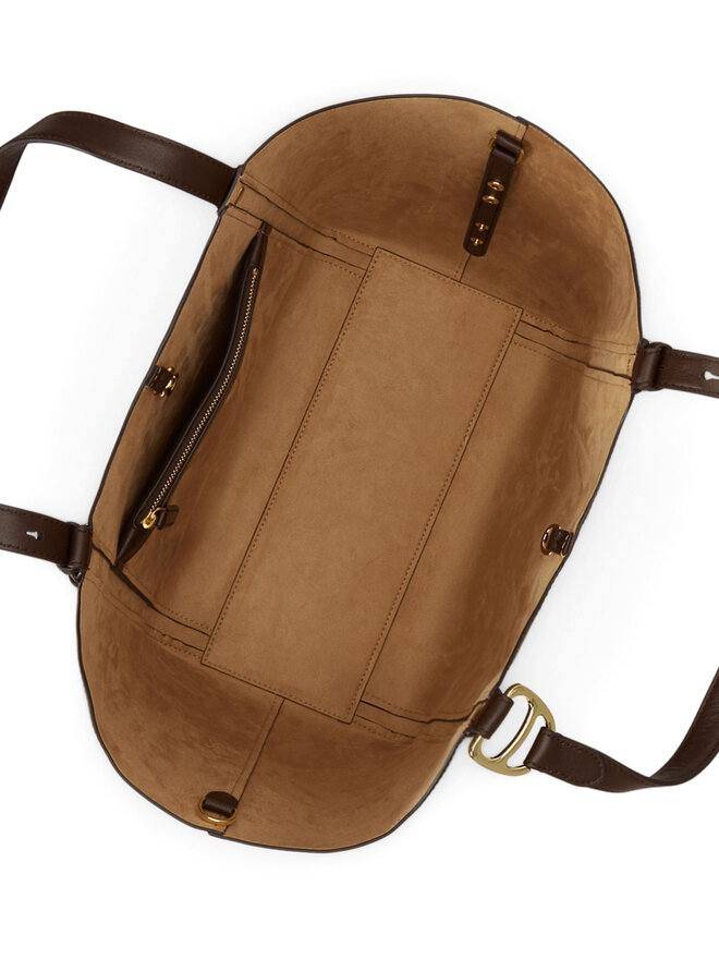 LAUREN RALPH LAUREN Handtasche LAUREN RALPH LAUREN 431P18709005 Dunkelbraun