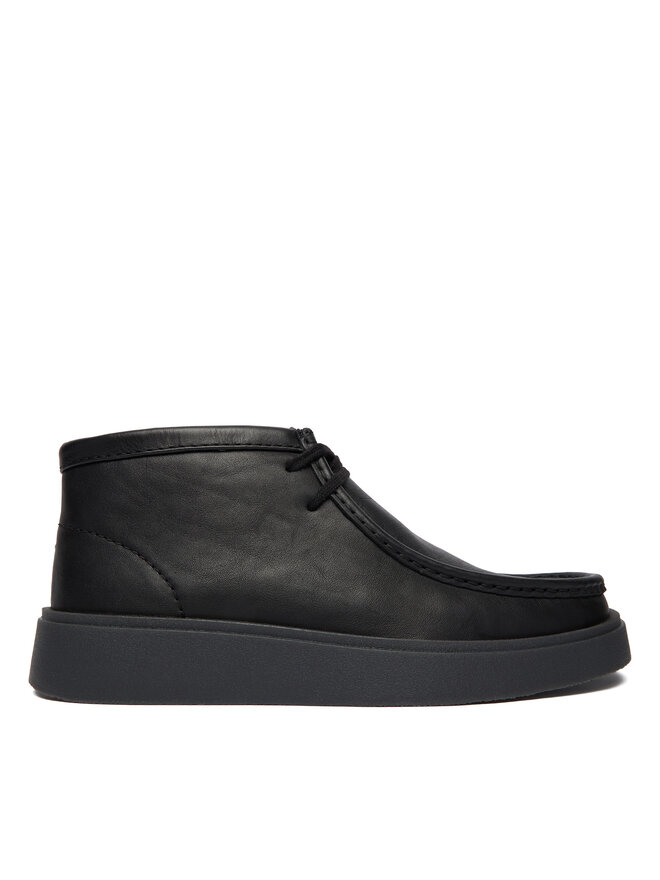 Clarks Schnürschuhe Clarks Torview Hi 26183440 Schwarz