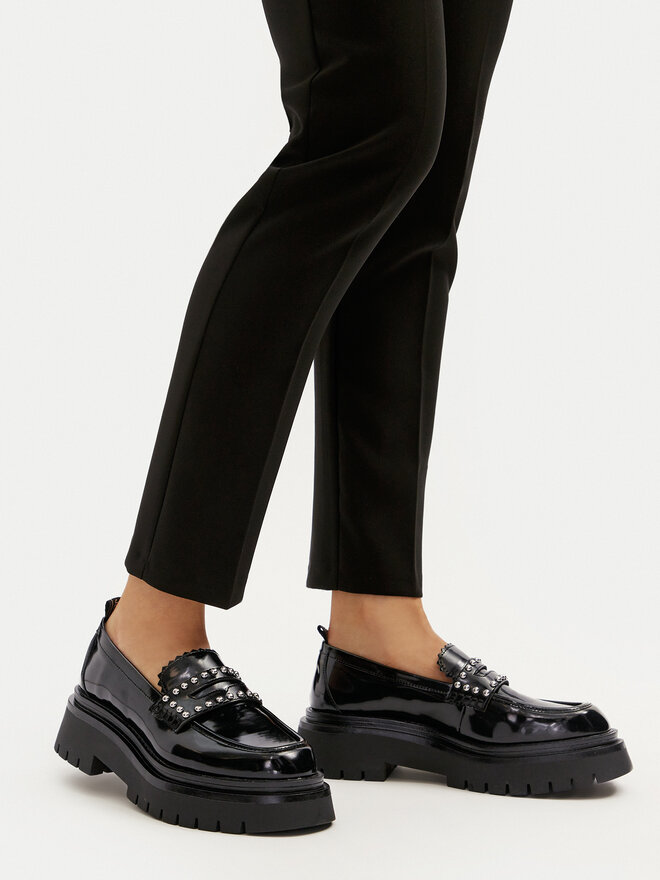 Pepe Jeans Loaferek Pepe Jeans PLS10415 Fekete