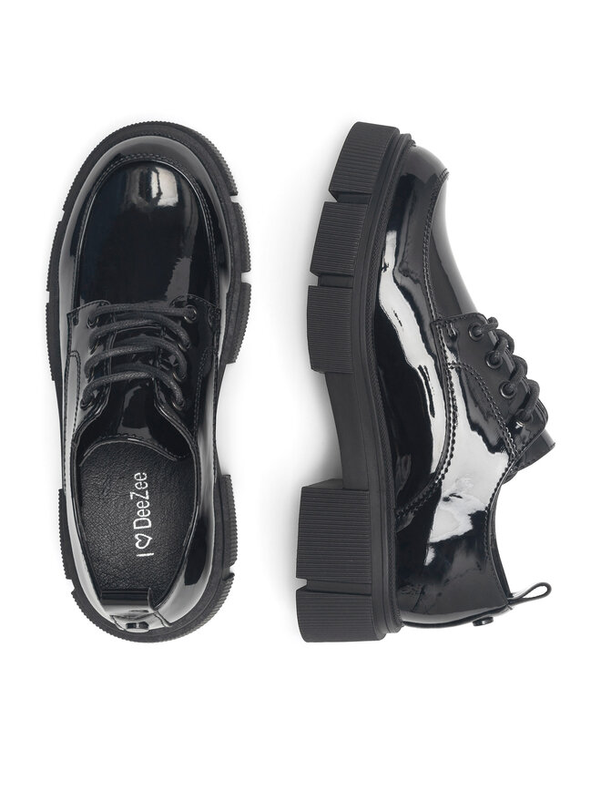 DeeZee Oksfordo batai DeeZee CS6191-07 Juoda