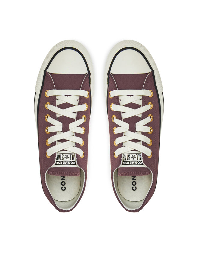 Converse Sneakers aus Stoff Converse Chuck Taylor All Star Leather A13815C Braun