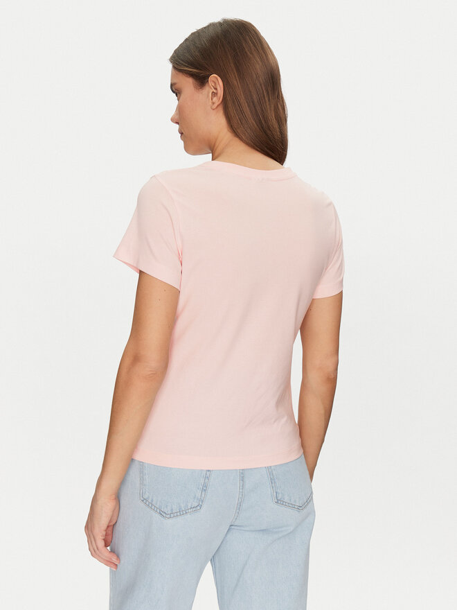 Guess Guess Marškinėliai V5GI15 J1314 Rožinė Shirt Fit