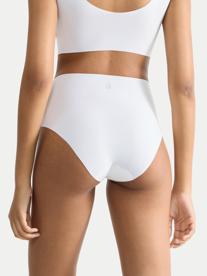 Sloggi Sloggi Klassischer Damenslip mit hoher Taille Zero Feel 10217759 Écru