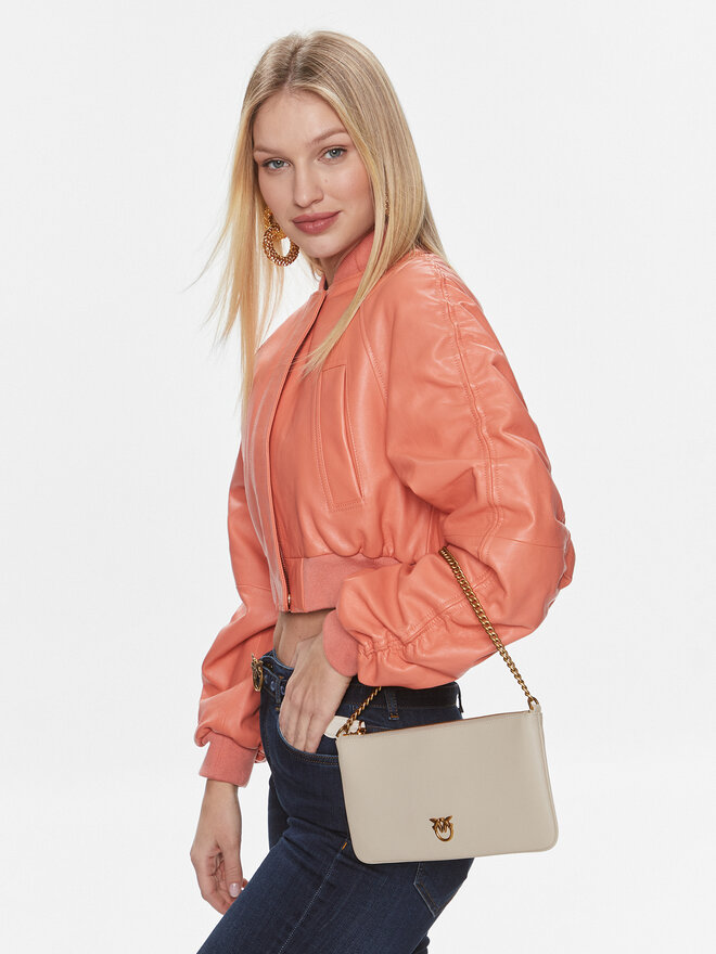 PINKO Bolso Pinko Horizontal Flat PE 24 PCPL 102747 A0F1 Blanco
