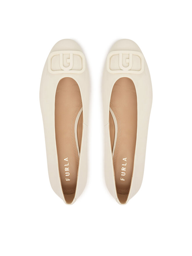 Furla Ballerinas Furla YM40LIE X70000 CN 1704S Creme